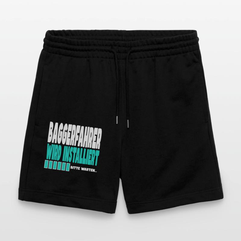 Baggerfahrer wird installiert Stanley/Stella Unisex Bio Joggingshorts Trainer 