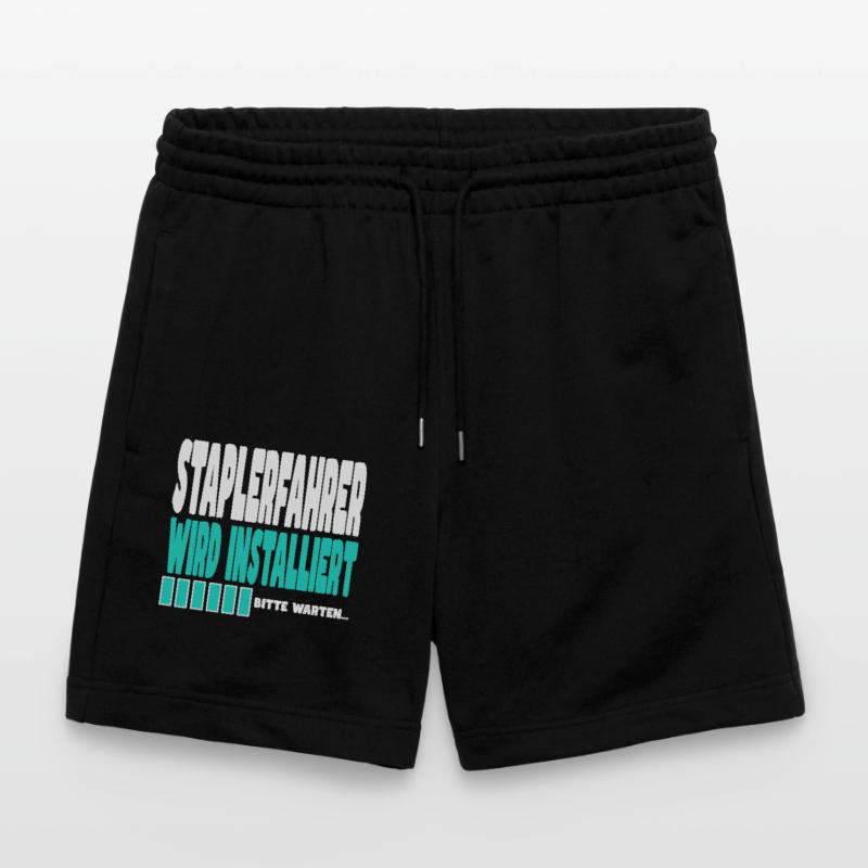 Staplerfahrer wird installiert Stanley/Stella Unisex Bio Joggingshorts Trainer 