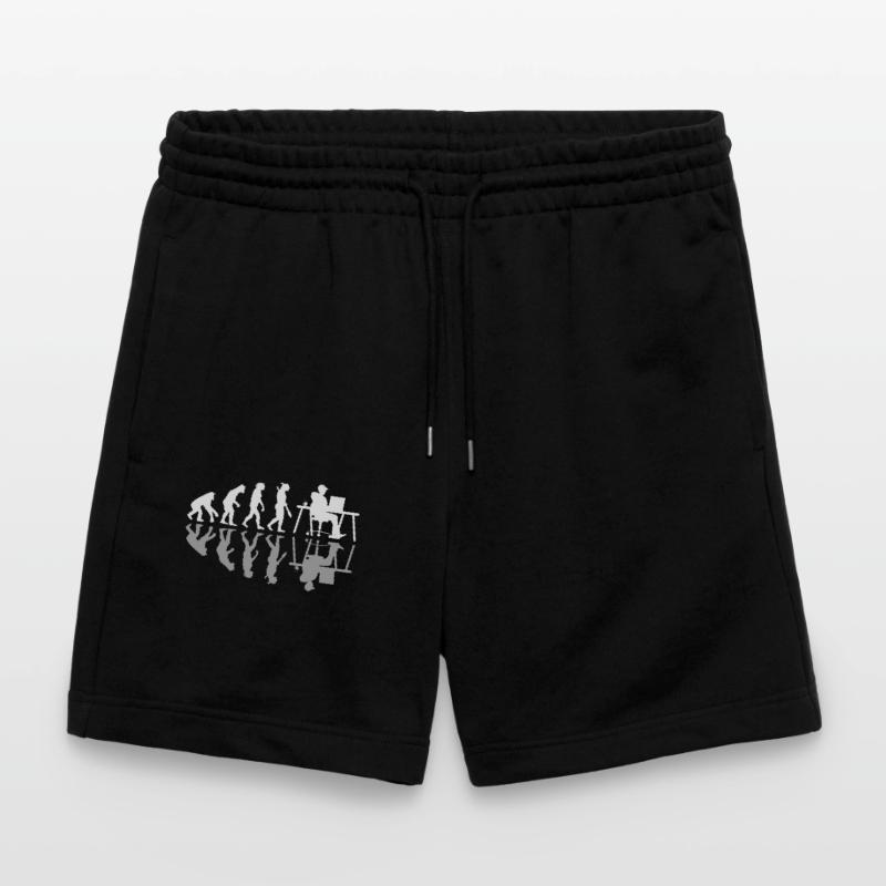 Evolution Funny Programmer Software Developer Stanley/Stella Unisex Bio Joggingshorts Trainer 