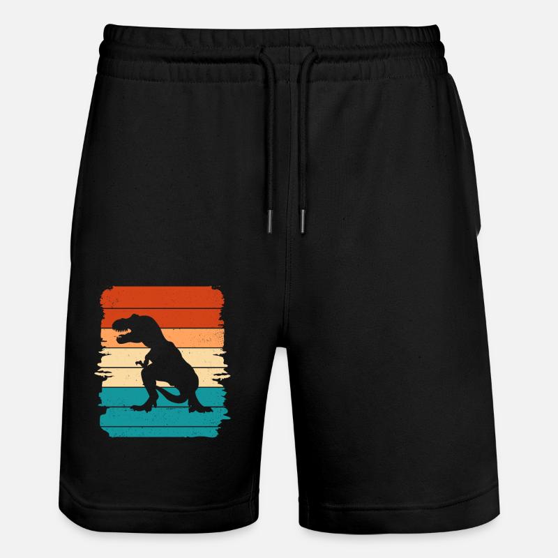 T-Rex - Short de jogging bio TRAINER Stanley/Stella unisexe - noir