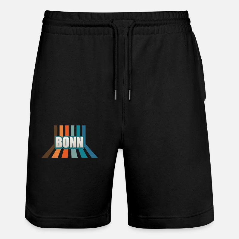 Bonnerin Bonner Bonn - Short de jogging bio TRAINER Stanley/Stella unisexe - noir