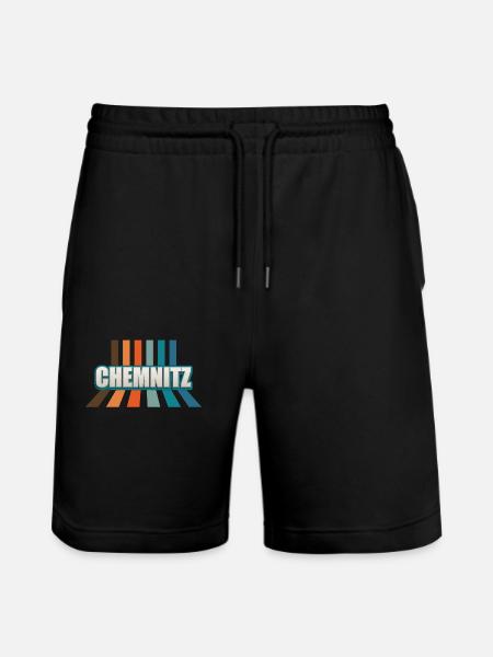 Chemnitzerin Chemnitzer Chemnitz - Stanley/Stella Trainer Unisex Organic Jogging Shorts - black