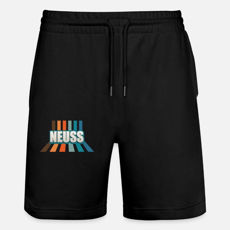 Neusserin Neusser Neuss - Short de jogging bio TRAINER Stanley/Stella unisexe - noir