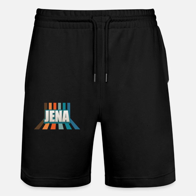 Jenaerin Jenaer Jena - Short de jogging bio TRAINER Stanley/Stella unisexe - noir