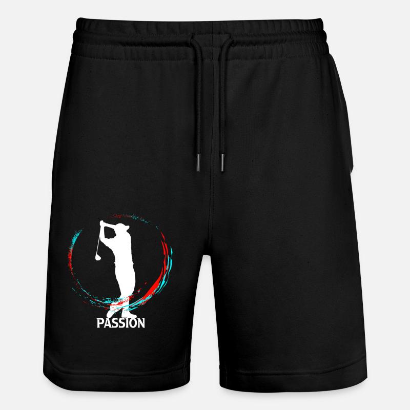 Golf - Short de jogging bio TRAINER Stanley/Stella unisexe - noir