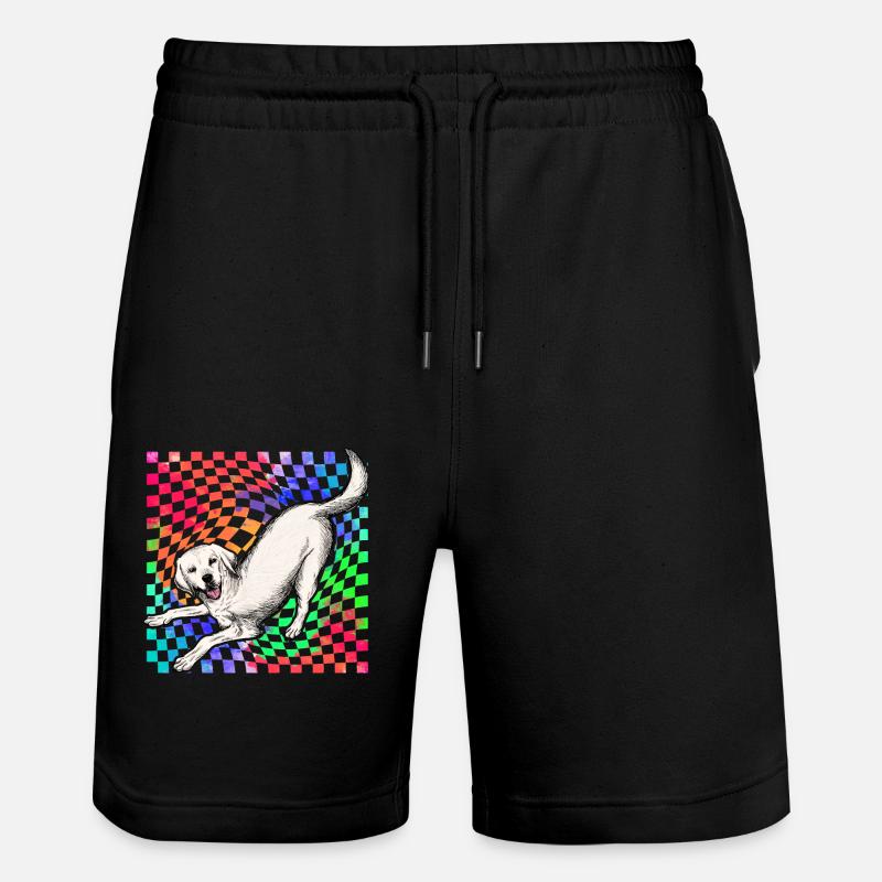 Labrador Rétro - Short de jogging bio TRAINER Stanley/Stella unisexe - noir