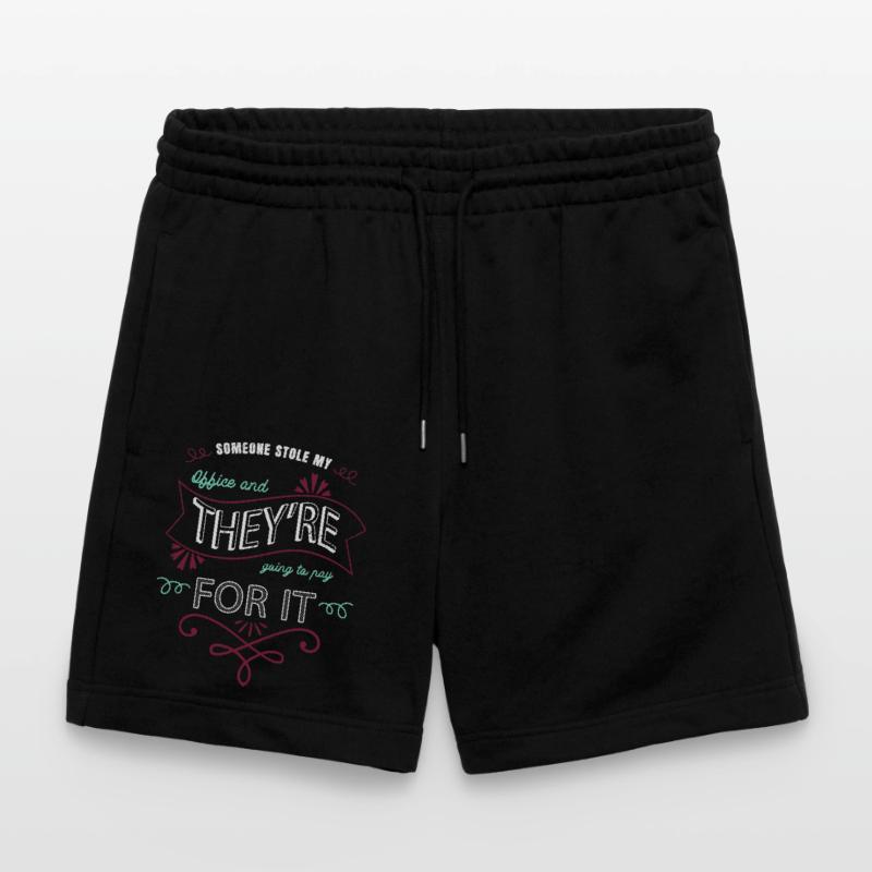Coding anonymous expect us hack out computer freak Stanley/Stella Trainer Unisex Organic Jogging Shorts
