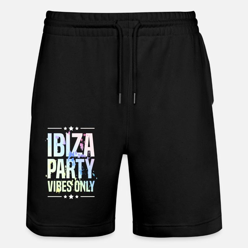 Ibiza Party Vibes - Short de jogging bio TRAINER Stanley/Stella unisexe - noir