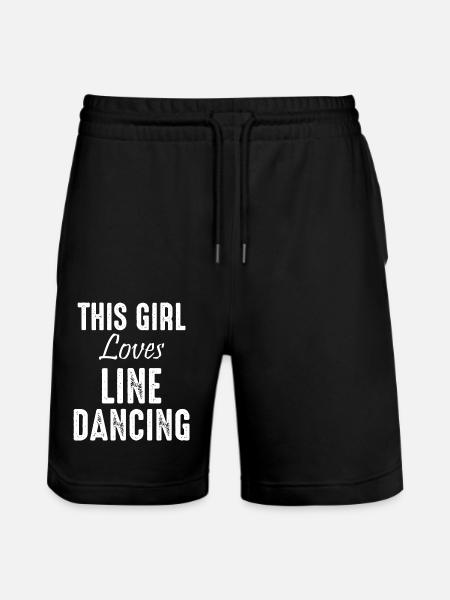 Dancing Dance Music - Stanley/Stella Trainer Unisex Organic Jogging Shorts - black