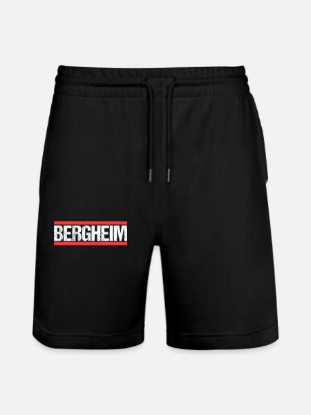 Bergheimerin Bergheimer Bergheim - Stanley/Stella Trainer Unisex Organic Jogging Shorts - black