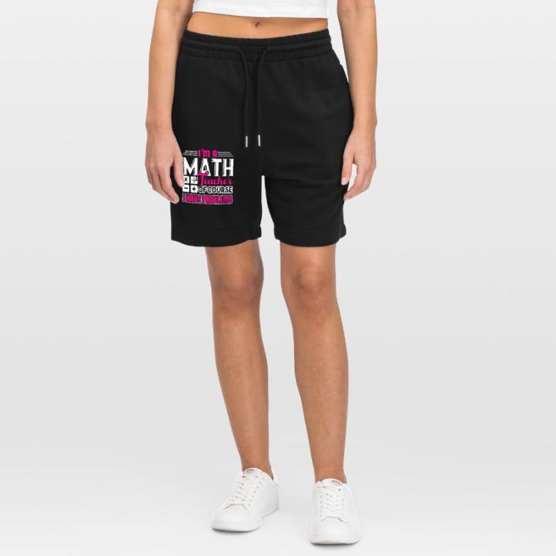 Math Teacher Math Teacher I Have Problem Stanley/Stella Trainer Unisex Organic Jogging Shorts