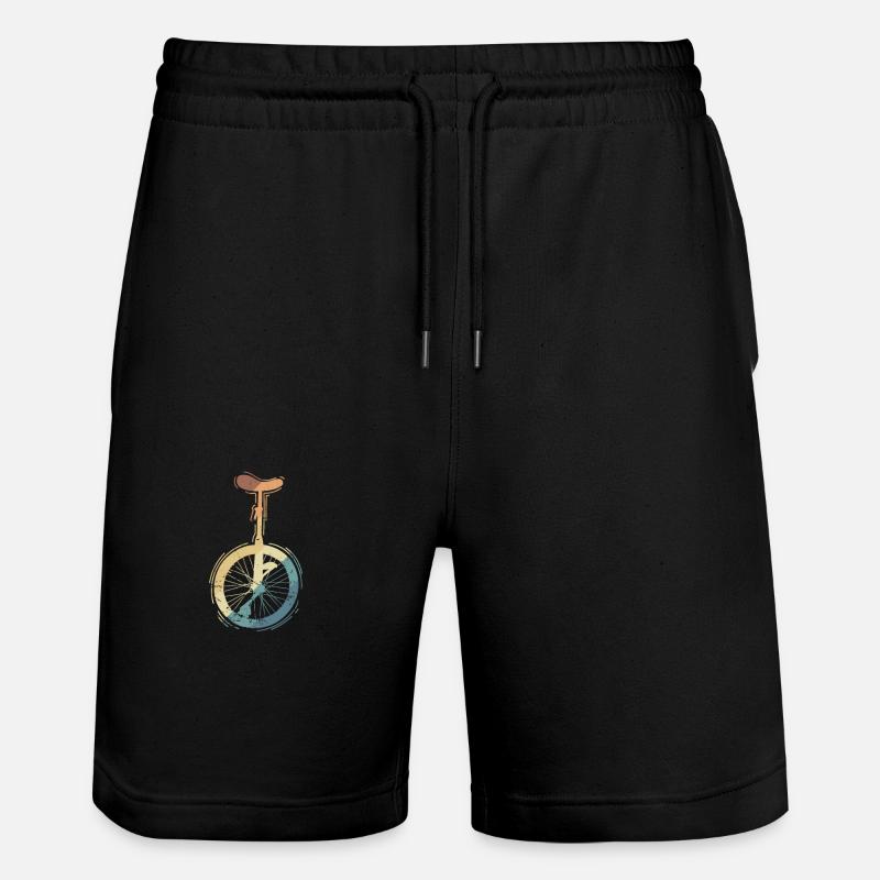 Monocycle Loisir Art Cirque - Short de jogging bio TRAINER Stanley/Stella unisexe - noir