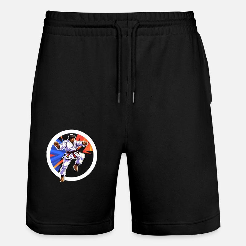 Karaté arts martiaux - Short de jogging bio TRAINER Stanley/Stella unisexe - noir