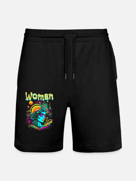 woman - Short de jogging bio TRAINER Stanley/Stella unisexe - noir