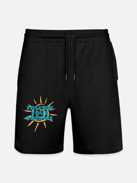 DREAMS 1 - Stanley/Stella Unisex Bio Joggingshorts Trainer  - Schwarz