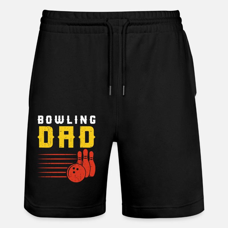 Bowling - Short de jogging bio TRAINER Stanley/Stella unisexe - noir