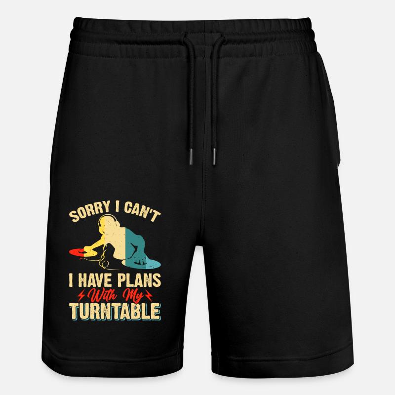 Dj - Stanley/Stella Unisex Bio Joggingshorts Trainer  - Schwarz