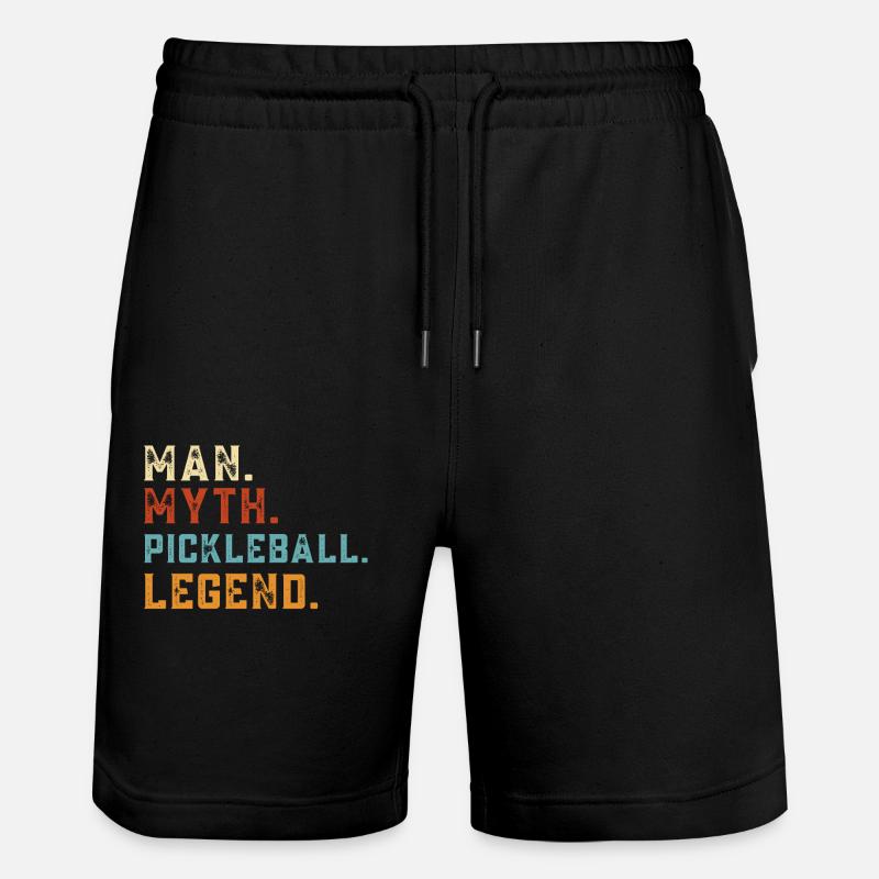 Pickleball - Short de jogging bio TRAINER Stanley/Stella unisexe - noir
