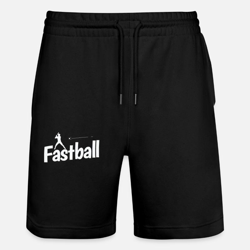 Baseball à balle rapide - Short de jogging bio TRAINER Stanley/Stella unisexe - noir