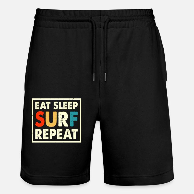 Surfeur - Short de jogging bio TRAINER Stanley/Stella unisexe - noir