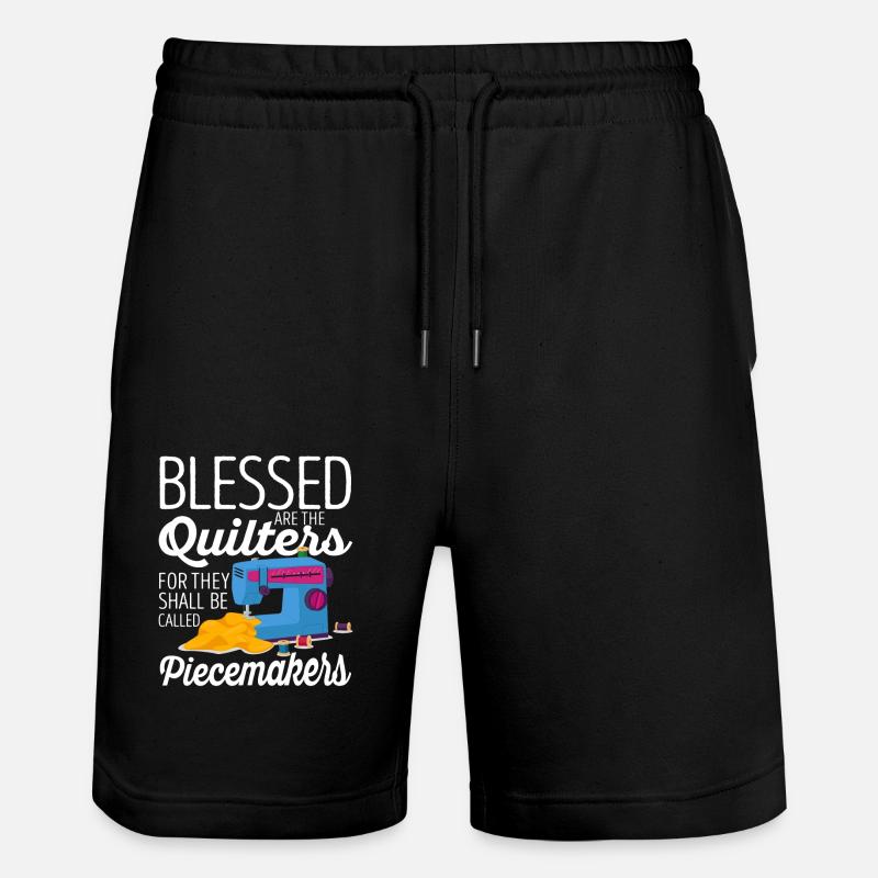 Heureux les courtepointes - Short de jogging bio TRAINER Stanley/Stella unisexe - noir