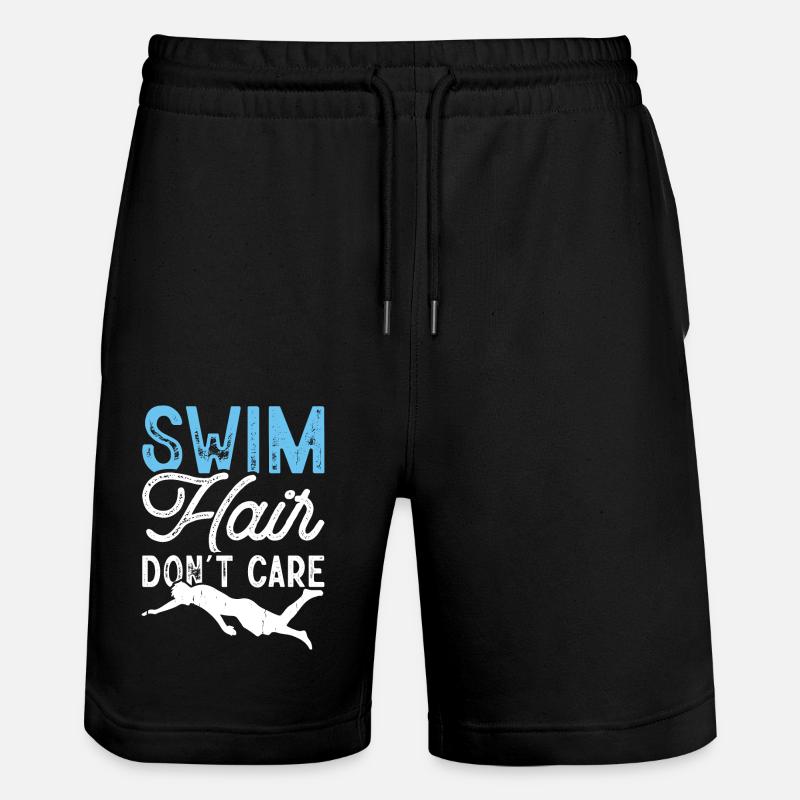 Schwimmen Schwimmer - Stanley/Stella Unisex Bio Joggingshorts Trainer  - Schwarz