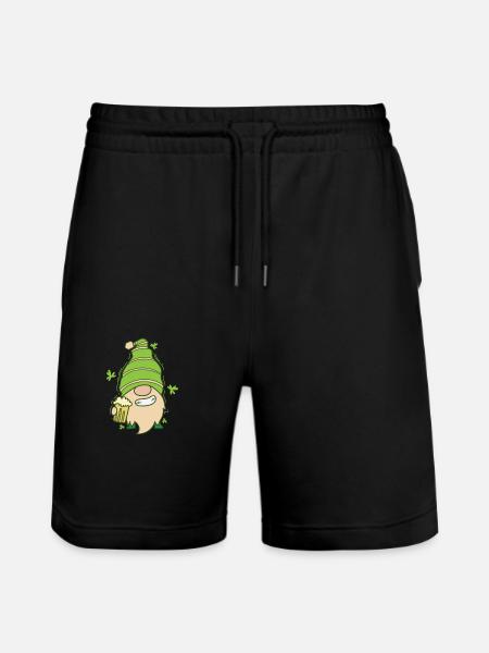 Irish holiday St. Patrick's Day - Stanley/Stella Trainer Unisex Organic Jogging Shorts - black