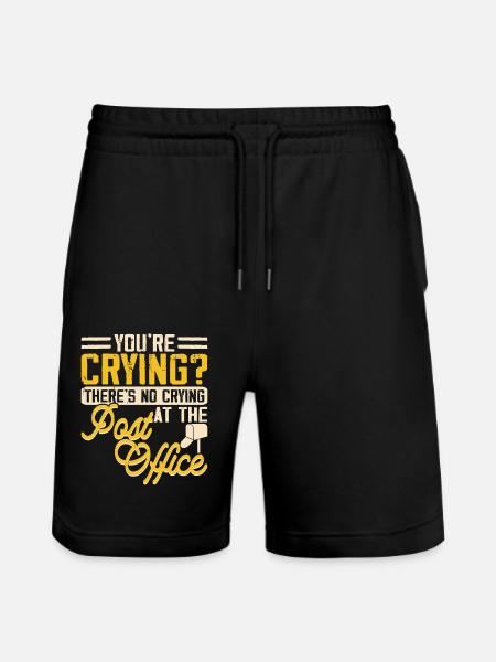Postman Postman - Stanley/Stella Trainer Unisex Organic Jogging Shorts - black