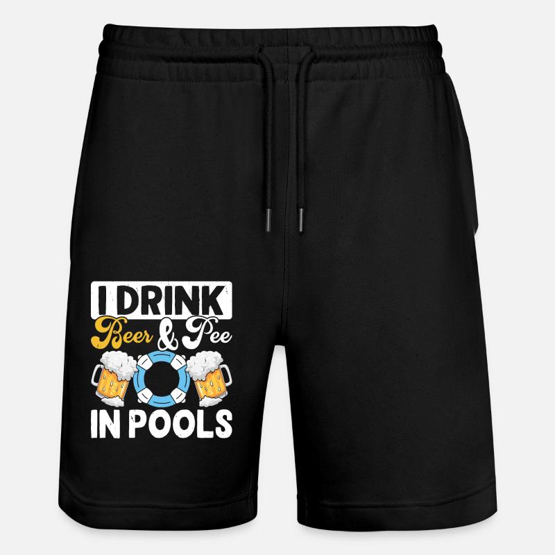 Nageurs - Short de jogging bio TRAINER Stanley/Stella unisexe - noir