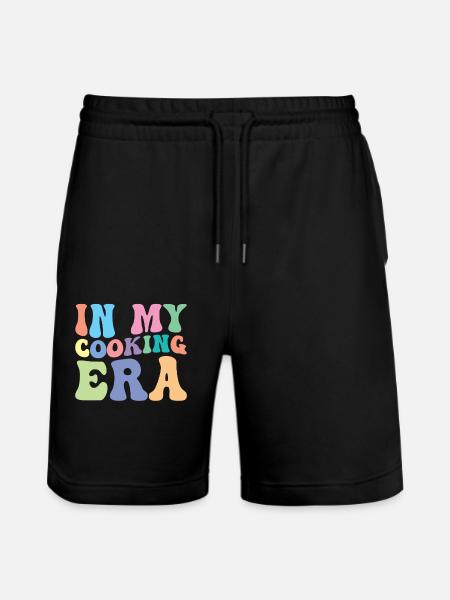 Cuisiner Retro Groovy dans mon - Short de jogging bio TRAINER Stanley/Stella unisexe - noir