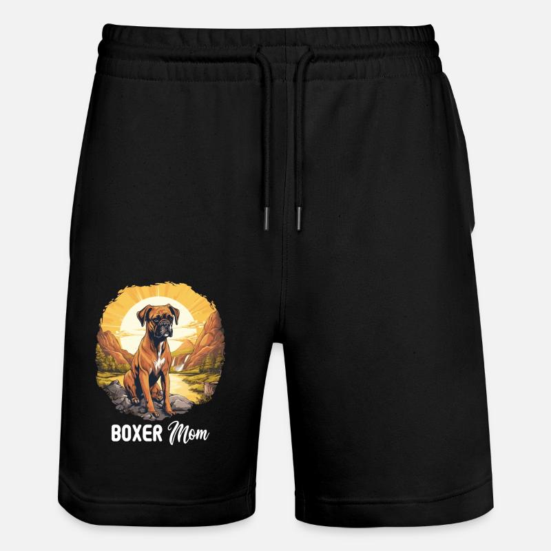 Chien Boxer - Short de jogging bio TRAINER Stanley/Stella unisexe - noir