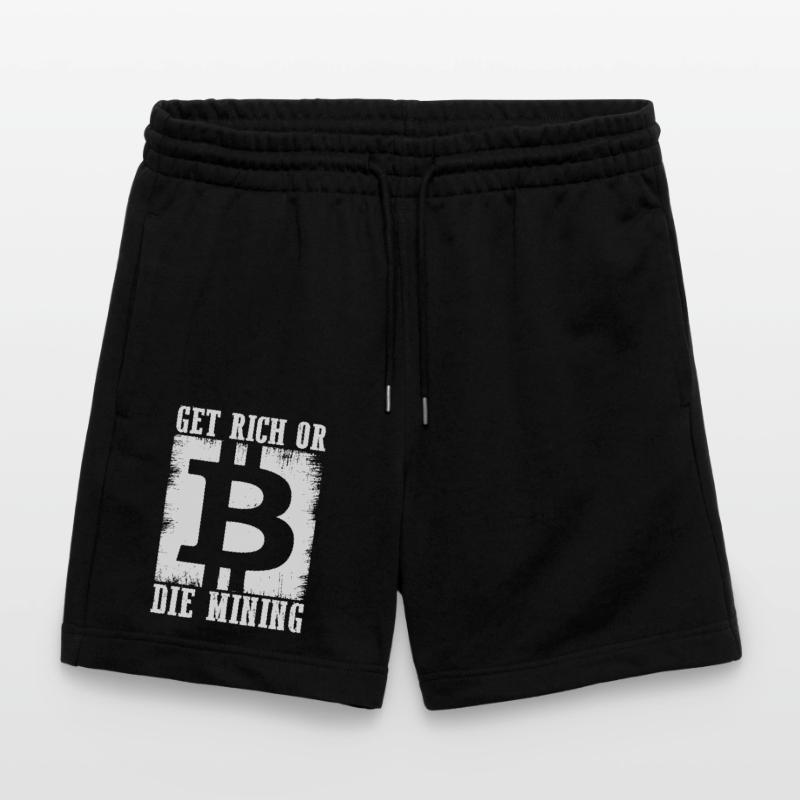Reich Werden Oder Sterben Beim Mining Stanley/Stella Unisex Bio Joggingshorts Trainer 