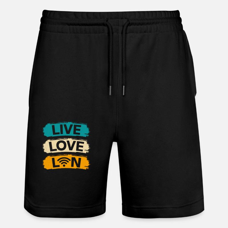 Administrateur réseau Administrateur système Réseau - Short de jogging bio TRAINER Stanley/Stella unisexe - noir