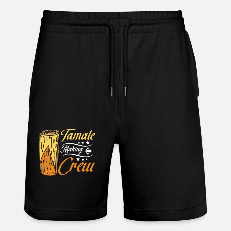 Tamales making crew - Stanley/Stella Unisex Bio Joggingshorts Trainer  - Schwarz