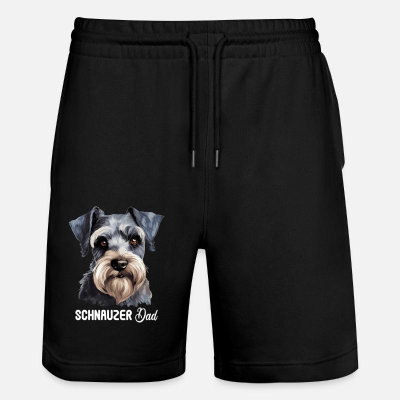 Schnauzer - Short de jogging bio TRAINER Stanley/Stella unisexe - noir