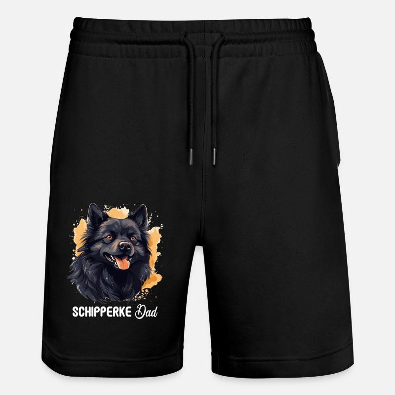 Schipperke - Short de jogging bio TRAINER Stanley/Stella unisexe - noir