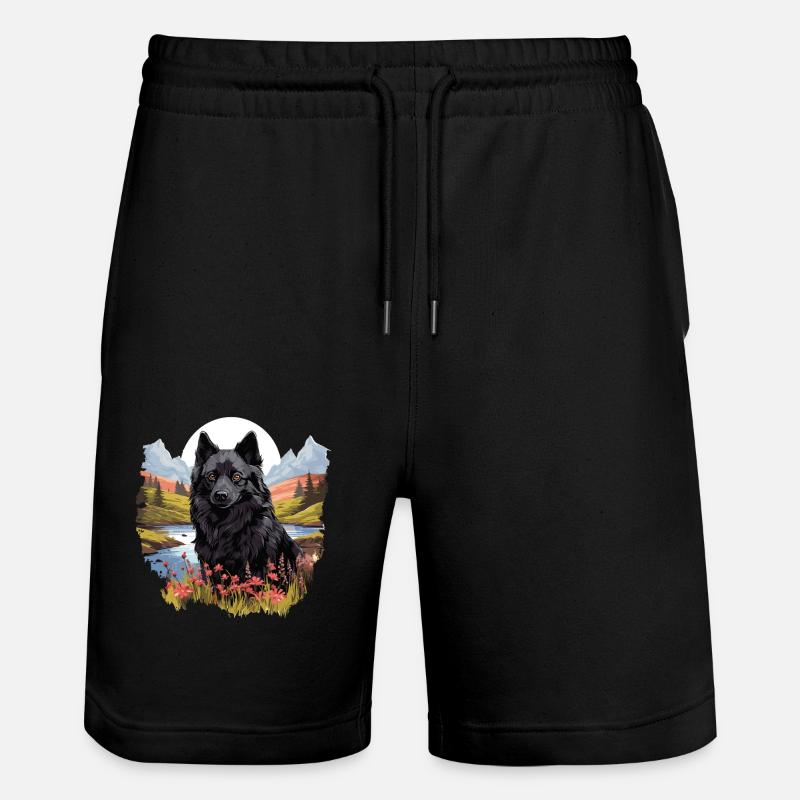 Schipperke - Short de jogging bio TRAINER Stanley/Stella unisexe - noir