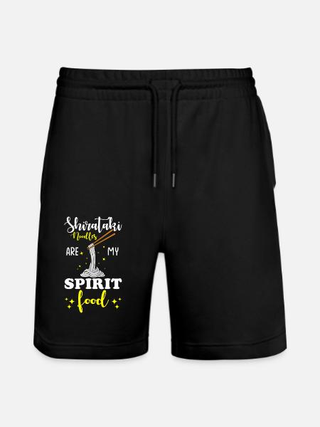Shiritaki Noodles - Stanley/Stella Trainer Unisex Organic Jogging Shorts - black