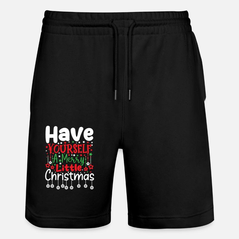 Noël - Short de jogging bio TRAINER Stanley/Stella unisexe - noir