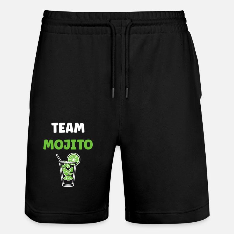 Team Mojito - Short de jogging bio TRAINER Stanley/Stella unisexe - noir