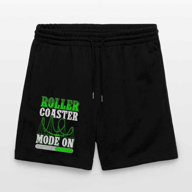 Roller Coaster Roller Coaster Gift Stanley/Stella Trainer Unisex Organic Jogging Shorts