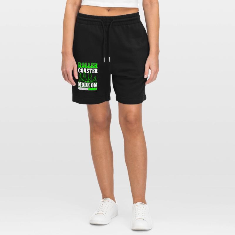 Roller Coaster Roller Coaster Gift Stanley/Stella Trainer Unisex Organic Jogging Shorts