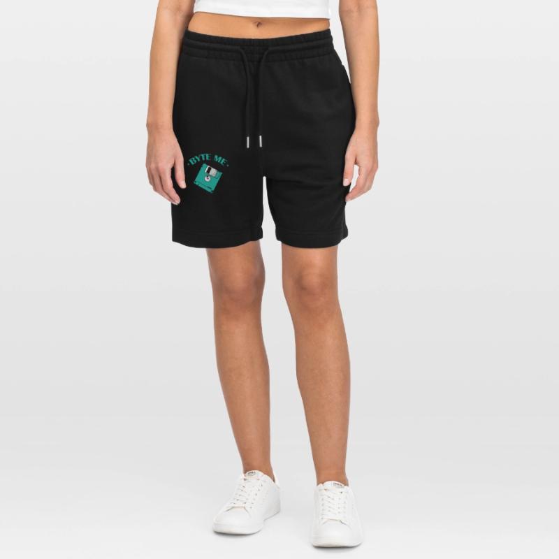 Byte me Floppy Disk Floppy Disk Retro Memory Module Stanley/Stella Trainer Unisex Organic Jogging Shorts