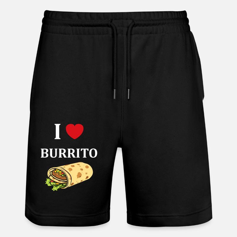 Amour Petit burrito - Short de jogging bio TRAINER Stanley/Stella unisexe - noir
