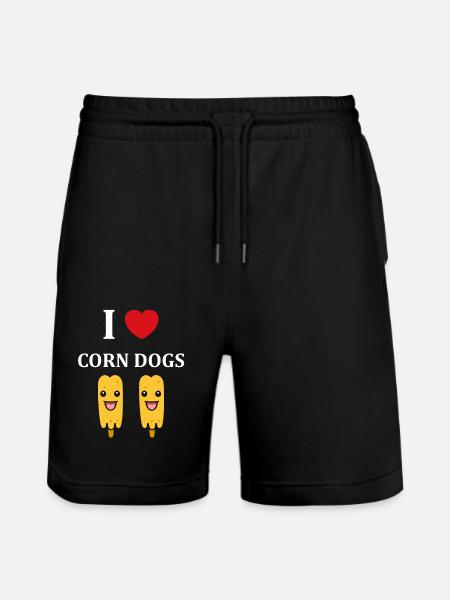 Mais Hundefutter - Stanley/Stella Unisex Bio Joggingshorts Trainer  - Schwarz