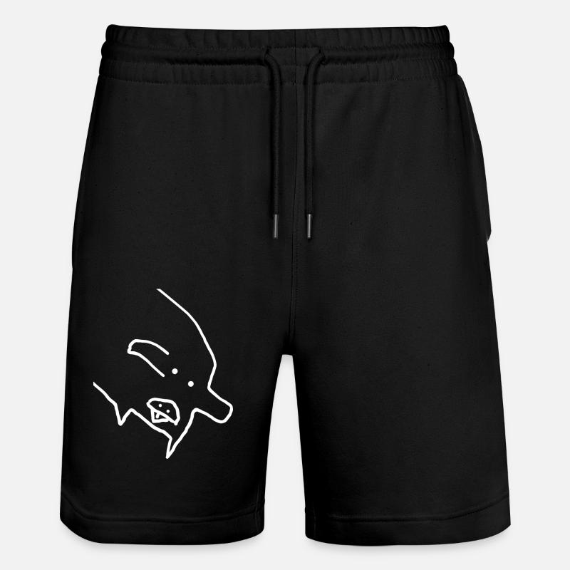 Cochon - Short de jogging bio TRAINER Stanley/Stella unisexe - noir