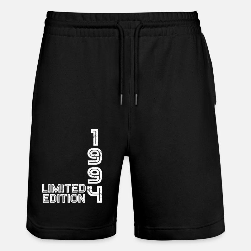 30ème anniversaire 1994 millésime - Short de jogging bio TRAINER Stanley/Stella unisexe - noir