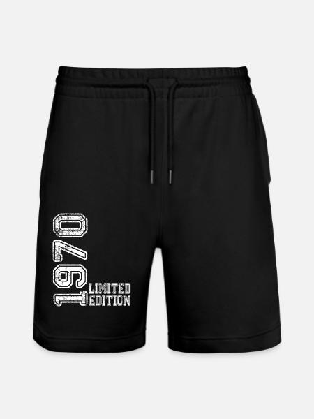 Édition limitée 1970 - Short de jogging bio TRAINER Stanley/Stella unisexe - noir