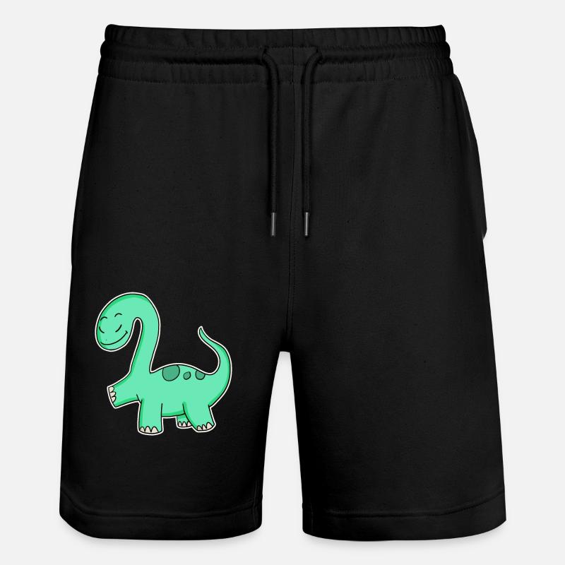 Dino - Short de jogging bio TRAINER Stanley/Stella unisexe - noir