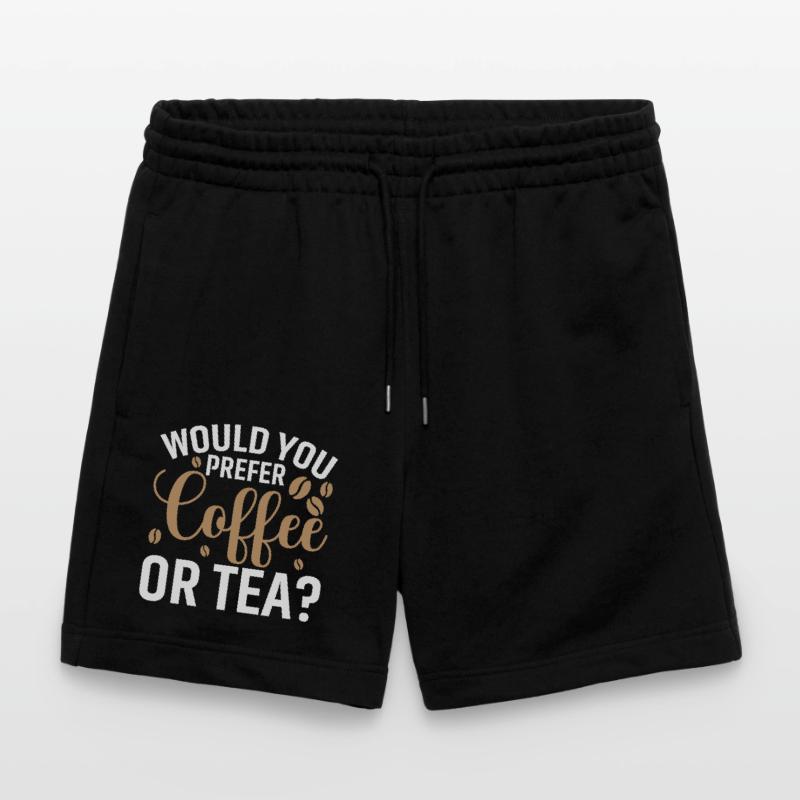 Bevorzugen Sie Kaffee Oder Tee? Stanley/Stella Unisex Bio Joggingshorts Trainer 